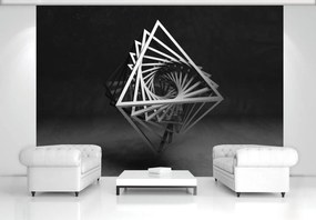 Fototapet - 3D geometrie (152,5x104 cm), în 8 de alte dimensiuni noi