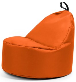 Fotoliu puf pentru copii portocaliu Round M – So Soft?