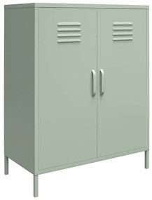 Dulap verde din metal 40x102x80 cm Mission District – Støraa