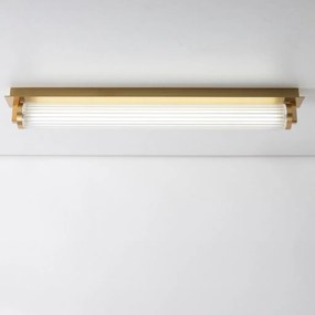 Aplica de perete LED smart cu telecomanda COMO alama periata