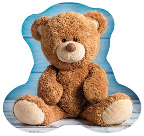 Urs Blue pernă formă s, pernă decorativă 37x36 cm