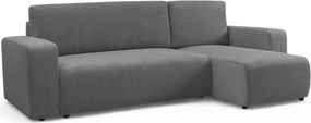 Colțar extensibil Avia Mini universal - grafit catifea reiată Lincoln 90