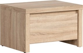 Noptiera KASPIAN, stejar sonoma, PAL, 51x41x34 cm