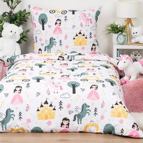 Lenjerie de pat din bumbac pentru copii 4Home Fairytale Dream, 140 x 200 cm, 70 x 90 cm, 140 x 200 cm, 70 x 90 cm