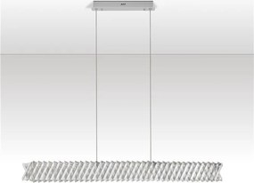 Lustra suspendata LED, cristale sticla ARIETTA