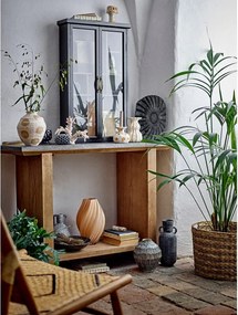 Farfurie gri pentru servire din gresie ø 32 cm Ramie – Bloomingville