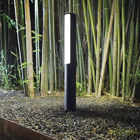 Stalp LED iluminat exterior design modern ETERE PT ANTRACITE 4000K 172439
