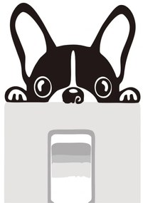 Sticker intrerupator Bulldog