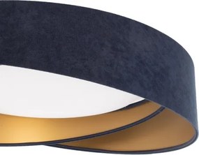 Plafonieră LED GALAXY MODERN LED/24W/230V Ø 55 cm albastru/auriu