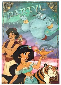 Disney Aladdin Invitație de petrecere