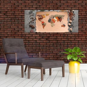 Tablou - Rădăcinile lumii (120x50 cm)