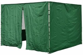 Set de 2 pereți laterali pentru cort PROFI 3 x3 m - verde