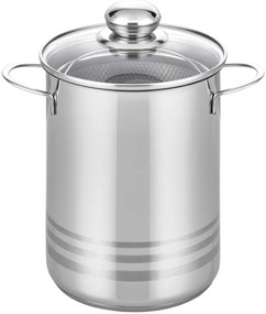 Elo 22616 Basic Vas de sparanghel din oțelinoxidabil Brillant 16 cm, 4 l