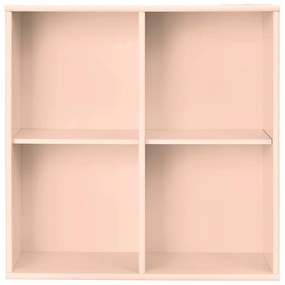 Bibliotecă roz-deschis suspendată 140x140x27 cm Mistral – Hammel Furniture