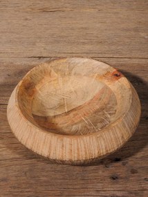 Bol din lemn de mango, 23 cm, Rustic