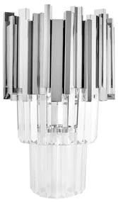 Aplica de perete, Cristale de Sticla, Glamour Wall Silver