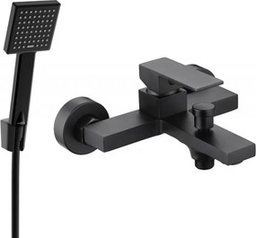 Mexen Uno R45 baterie pentru cadă cu set de duș, negru - 7143R45-70