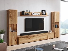 Mobilier living Nova XL (Stejar wotan) (fără iluminat). 1060056