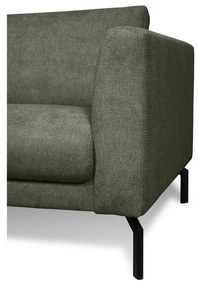 Canapea verde-închis 216 cm Gomero – Scandic