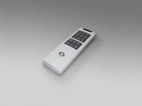 Lustra LED cu Ventilator si telecomanda TROPIC BLACK/WALNUT