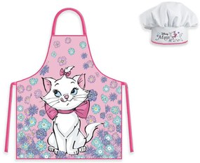 Disney Marie Flower Garden Set de șorț pentru copii Pisicuță 2 bucăți