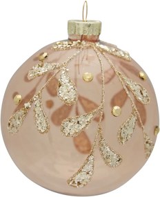 Glob din sticlă Green Gate, auriu - portocaliu