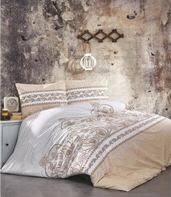 Lenjerie de pat bumbac satinat 2 persoane,homs,serie H280,00065