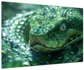 Tablou - Portret de șarpe (90x60 cm)