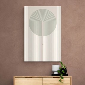 Tablou modele elegante cu cercul Mid-Century