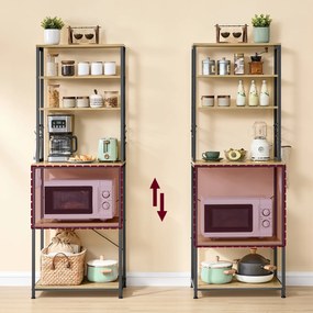 Raft de bucatarie TAYLOR ARTISAN 6 polite, 167x60 cm