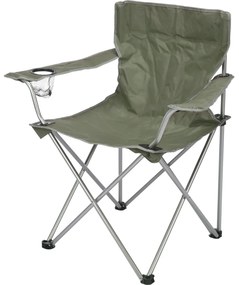 Scaun de camping pliabil Tyrone, verde, 51x 81 cm