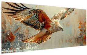 Tablou - Pasăre de pradă (120x50 cm)