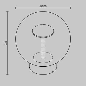 Aplica perete exterior LED IP54 Velora