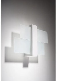 Aplică LED HERA 1xE27/7,5W/230V alb Brilagi