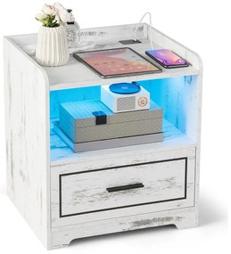 Noptieră inteligentă în stil vintage