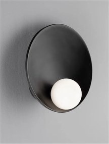 Aplica de perete design modern Minim negru