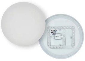 Plafonieră LED cu senzor de mișcare LENA LED/24W/230V, diam. 37,3 cm, albă