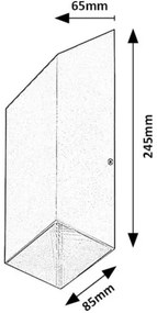 Aplică LED de exterior Rabalux 77050 TILBURG LED/10W/230V IP54