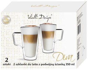 Căni 2 buc. 350 ml Diva – Vialli Design