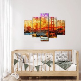 Tablou - Golden Gate, SanFrancisco, California (150x105 cm)