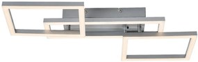 Plafoniera LED cu telecomanda Ellinor 55x45cm