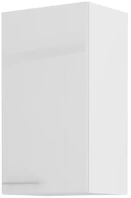 Dulap superior de bucătărie Lavera 40 G 72 1F (alb + alb lucios). 1032346