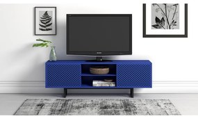 Comodă TV Woodman Camden Diamond, albastru