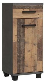 Dulap de baie VENOM antracit/maro