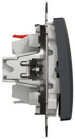 Intrerupator cap scara, 10A, IP20, Antracit , Schneider Sedna Design