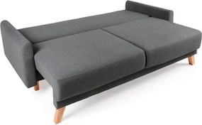 Canapea extensibilă Bonami Selection Pop, gri închis