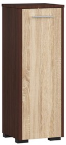 Dulap de baie Farid TYP3 (wenge + Stejar sonoma). 1069556