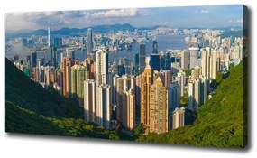 Tablouri tipărite pe pânză Hong kong panorama
