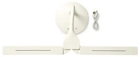 Nedis LTLG3M1WT4 - Lampă de birou LED reglabilă 6W, 5V, 2200 mAh albă