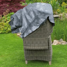 407084 Nature Husă mobilier de grădină pentru 2 scaune stivuite, 140x75x70 cm